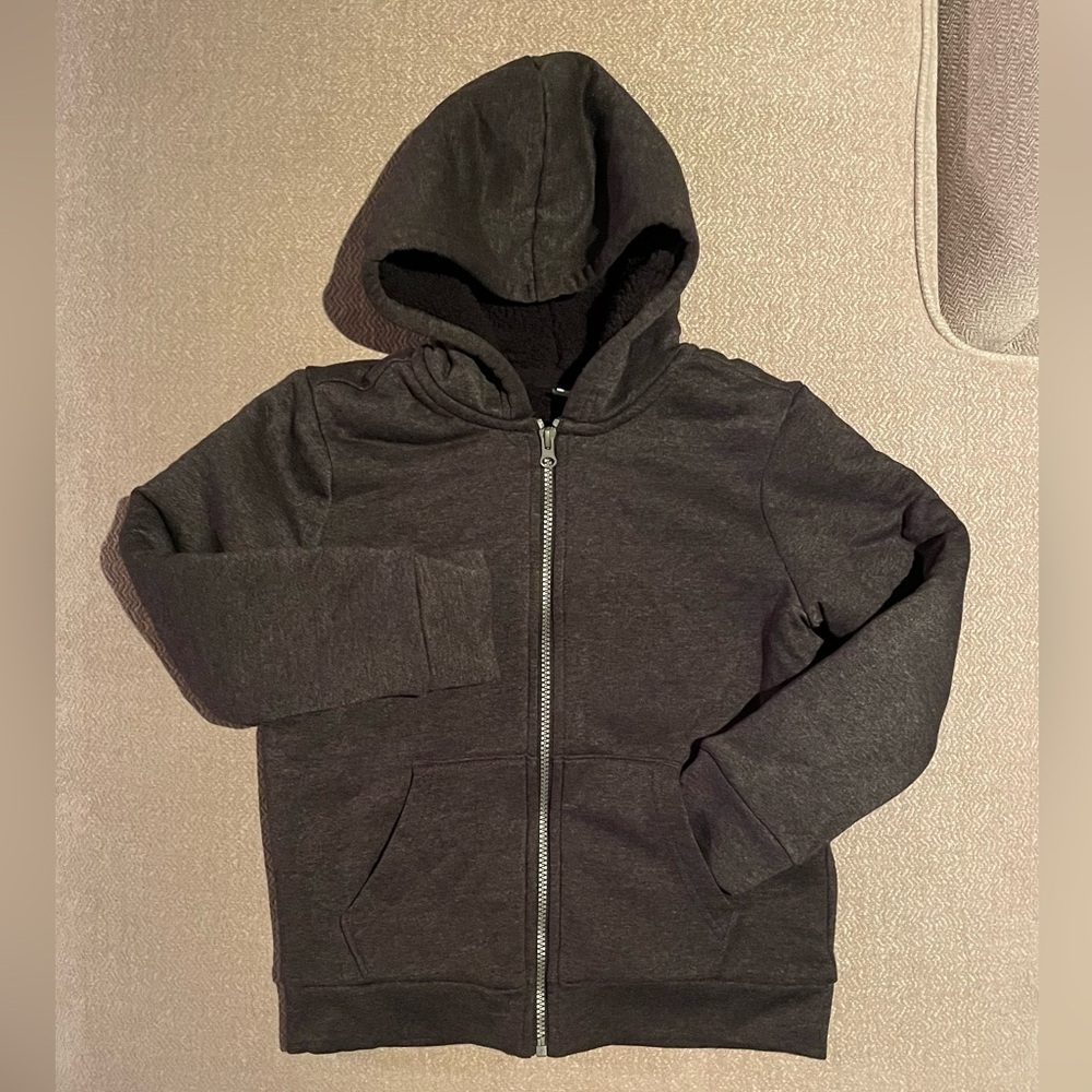 OLD NAVY BOYS SHERPA HOODIE
